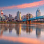 Cincinnati skyline, Ohio, USA